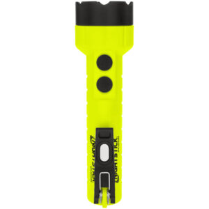 LAMPE ATEX DOUBLE FAISCEAU AVEC AIMANT - JAUNE - RECHARGEABLE