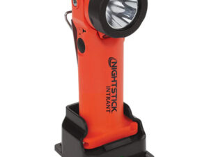LAMPE COUDEE ATEX DOUBLE FAISCEAU INTRANT- RECHARGEABLE 230 V + 12V - ORANGE