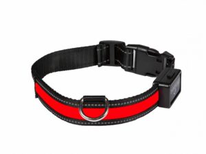 Eyenimal - Collier rouge - S - 40-45 cm - colliers, harnais & grelots