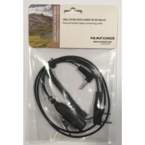 NUM'AXES - Cable micro casque / Talkie - Jack 3.5mm NGTLKACC004 - talkie walkies & radios