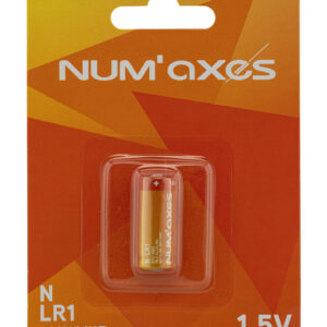 numaxes blister 1 pile lr01 alcaline 1,5v