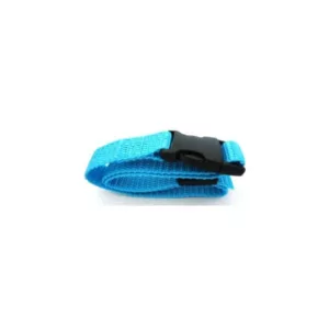 Num'Axes sangle nylon 20 mm – Bleu turquoise - colliers électronique & gps