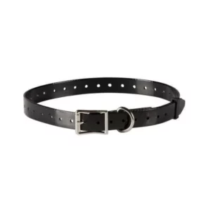 NUM'AXES Sangle Polyuréthane épaisseur 18,5 mm - Noir - colliers électronique & gps