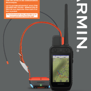 PACK GPS GARMIN ALPHA 300 T20 VERSION F