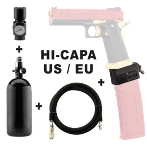 BO MANUFACTURE - Pack HPA chargeur M4 pour Hi-Capa series - US - airsoft - pièces détachées & upgrades