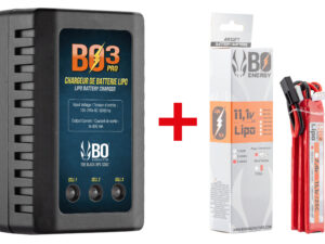 BO MANUFACTURE - Pack batterie LiPo BO 11.1V Mini Tamiya ou T-Dean airsoft – 11.1V - T-Dean - airsoft - batterie & fusibles