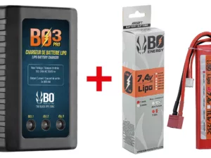 BO MANUFACTURE - 7.4V - T-Dean - airsoft - batterie & fusibles