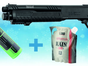 BO MANUFACTURE - Pack de Noel réplique spring STF12 INITIAL à gaz + billes + bouteille de gaz - airsoft - répliques longues