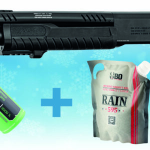 BO MANUFACTURE - Pack de Noel réplique spring STF12 INITIAL à gaz + billes + bouteille de gaz - airsoft - répliques longues