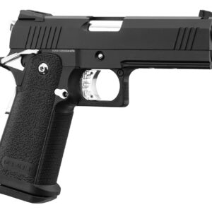 Réplique GBB hi-capa noir/silver Golden Eagle - airsoft - répliques de poing