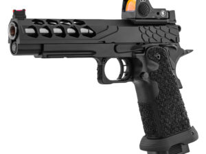 Lancer Tactical - Pistolet Airsoft GBB Stryk Hi-Capa 5.1 Noir avec RMR - airsoft - répliques de poing