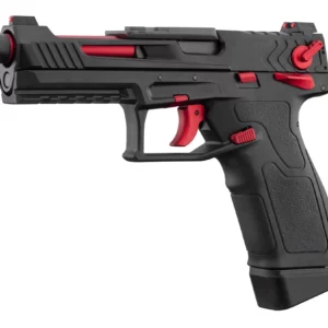 Pistolet GBB Lancer Tactical LTX Competition airsoft Noir/Rouge - Noir / Rouge - airsoft - répliques de poing