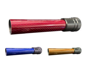 Monk Custom CANNON carbone pour M4 Airsoft - Orange 7" - airsoft - accessoires airsoft