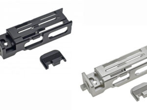 COWCOW Technology - Cage nozzle en aluminium pour G17 Tokyo Marui - ARGENT - airsoft - pièces détachées & upgrades