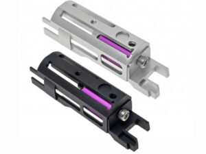 COWCOW Technology - Cage nozzle en aluminium B02 blowback Housing pour Hi-Capa - ARGENT - airsoft - pièces détachées & upg...