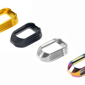 COWCOW Technology - Magwell Match Grade T01 en aluminium pour Hi-Capa - NOIR - airsoft - pièces détachées & upgrades