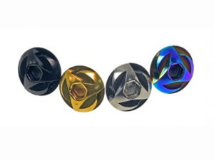 COWCOW Technology - Kit de vis de grip pour Hi-capa - ARGENT - airsoft - pièces détachées & upgrades