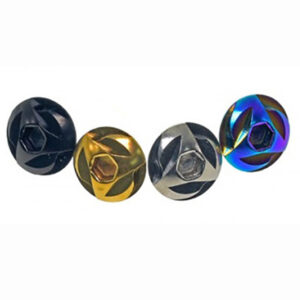 COWCOW Technology - Kit de vis de grip pour Hi-capa - ARGENT - airsoft - pièces détachées & upgrades