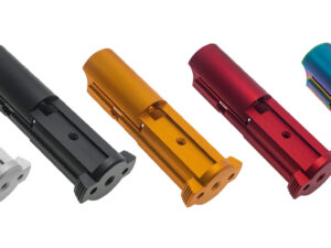 COWCOW Technology - Cage nozzle allégée en aluminium pour AAP - NOIR - airsoft - pièces détachées & upgrades