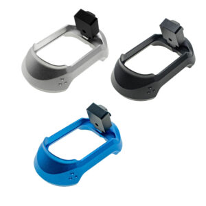 COWCOW Technology - Magwell Match Grade T01 en aluminium pour AAP-01 - ARGENT - airsoft - pièces détachées & upgrades