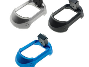 COWCOW Technology - Magwell Match Grade T01 en aluminium pour AAP-01 - BLEU - airsoft - pièces détachées & upgrades