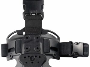 PLAQUE DE CUISSE DETACHABLE DOUBLE STRAP - DROITIER - NOIR