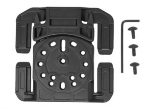 SUPPORT MOLLE M,B,S POUR HOLSTER ET ACCESSOIRES - NOIR