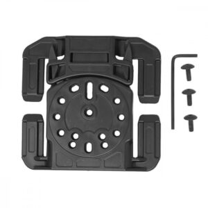 SUPPORT MOLLE M,B,S POUR HOLSTER ET ACCESSOIRES - NOIR