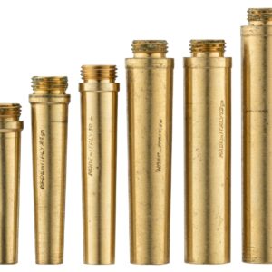 Davide PEDERSOLI & C - 6 becs : .18 / .21 / .30 / .48 / .72 / .84 gr - accessoires poudre noire