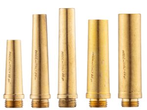 Davide PEDERSOLI & C - Becs verseurs pour poires à poudre - Bec 36 grains - accessoires poudre noire