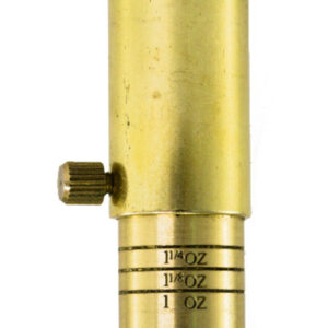 Davide PEDERSOLI & C - Doseuse volumétrique en laiton Pedersoli - accessoires poudre noire