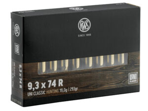 rws 9,3x74 r uni 293 gr 19 g bte/20