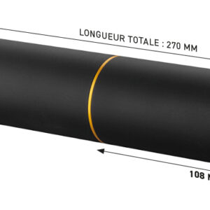 Silencieux STALON XE108 pour les calibres .223 à .375 - max cal. .308 - modérateurs de son chasse