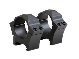 ALPHA1 SCOPE RING, 1 IN, STEEL, LOW, SIG HUNTING, COMPLETE SET, BLK
