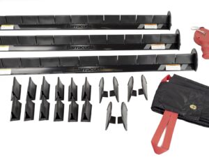 KIT BARRACUDA (3 BARRES, 1 HOUSSE, 1 CORDE, 12 ELTS RECHARGES, 6 EMBOUTS) + SAC