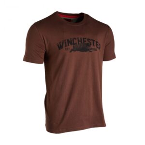 T-shirt Winchester brun Vermont - TAILLE M - chemises, pulls & sous vêtements