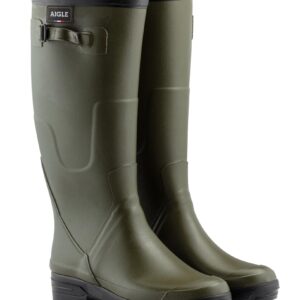Aigle - Bottes Benyl kaki - Mollet XL – P45 - chaussures, bottes & chaussettes