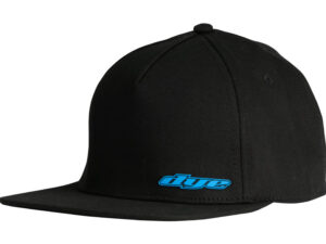 Casquette Dye Hat LWR LFT FLEX Flat Bill - S/M Noir/Cyan - airsoft - tenues & protections