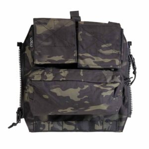 Back Panel Buccanner MK1 - Corso Tactical - Multicam Noir - airsoft - equipement tactiques