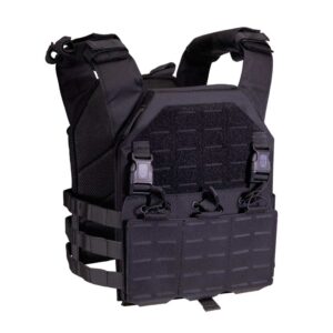 Gilet porte-plaques Drake MK3 - Corso Tactical - Noir - airsoft - equipement tactiques