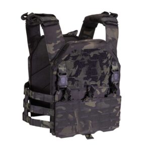 Gilet porte-plaques Drake MK3 - Corso Tactical - Multicam Noir - airsoft - equipement tactiques