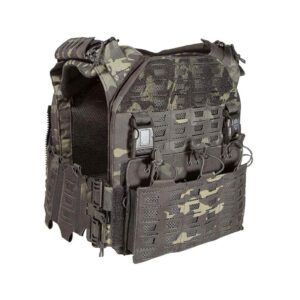 Gilet tactique porte-plaques Drake MK4 - Corso Tactical - Multicam Noir - airsoft - equipement tactiques