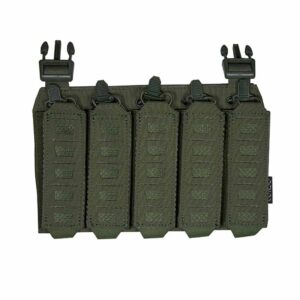 Corso Tactical - Porte chargeur frontal MP5 / MP7 MOLLE pour gilet tactique - Ranger Green - airsoft - equipement tactiques