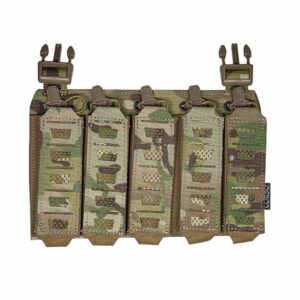 Corso Tactical - Porte chargeur frontal MP5 / MP7 MOLLE pour gilet tactique - Multicam - airsoft - equipement tactiques