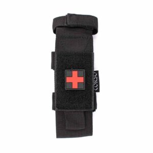 Pochette porte-tourniquet et ciseaux MOLLE - Corso Tactical - Noir - airsoft - equipement tactiques