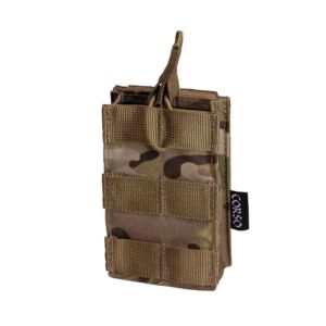 Poche porte-chargeur simple M4 Dagger MOLLE - Corso Tactical - Multicam - airsoft - equipement tactiques
