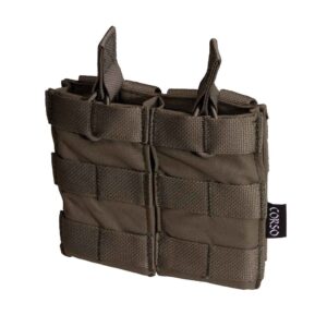 Poche porte-chargeurs double M4 Dagger MOLLE - Corso Tactical - Ranger Green - airsoft - equipement tactiques