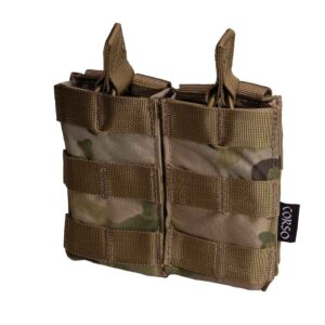 Poche porte-chargeurs double M4 Dagger MOLLE - Corso Tactical - Multicam - airsoft - equipement tactiques