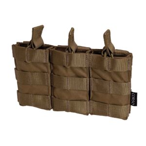 Poche porte-chargeurs triple M4 Dagger MOLLE - Corso Tactical - Coyote - airsoft - equipement tactiques