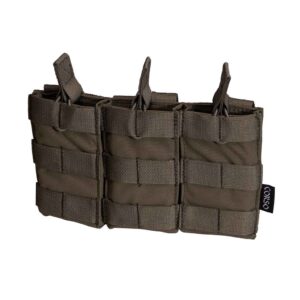 Poche porte-chargeurs triple M4 Dagger MOLLE - Corso Tactical - Ranger Green - airsoft - equipement tactiques